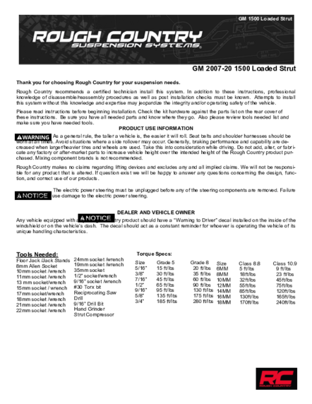 Installation Manual